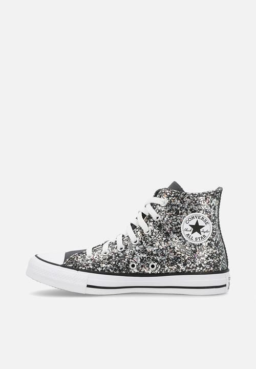 Converse - Chuck taylor all star glitter - dark matter/white/black