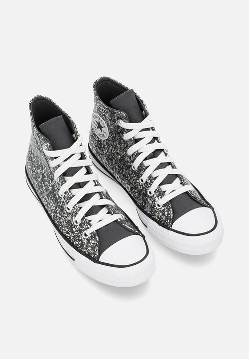 Converse - Chuck taylor all star glitter - dark matter/white/black
