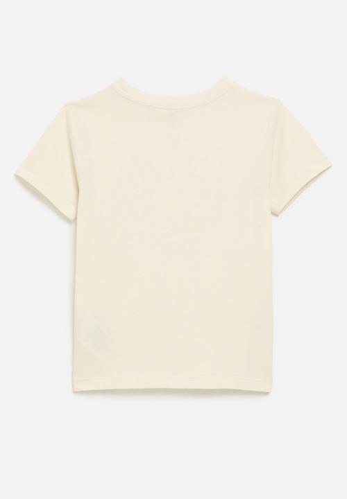 Converse - Cnvg short sleeve heart graphic tee - converse natural ivory