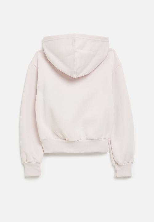 Converse - Cnvg boxy graphic hoodie - blush hush