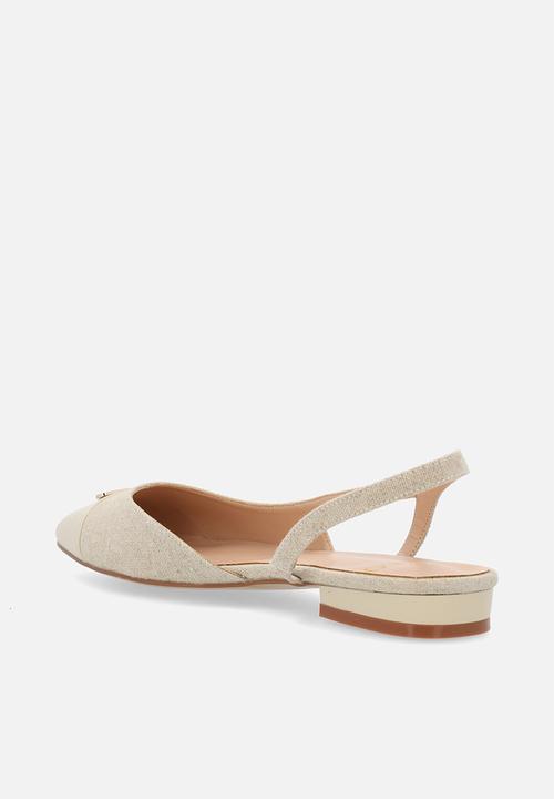 POLO - Round slingback flat - neutral