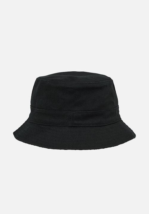 Calvin Klein - Monogram reversible bucket hat - black