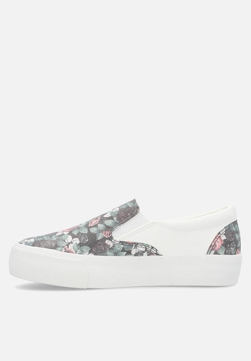 Madison® - Floral sneaker - black