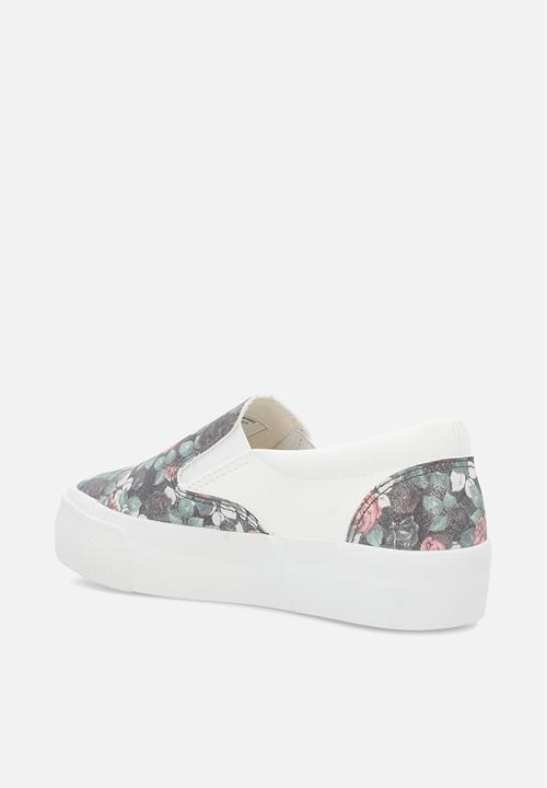Madison® - Floral sneaker - black