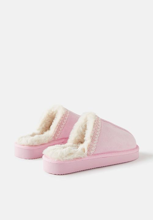 Cotton On - Kids slipper slide - blush pink