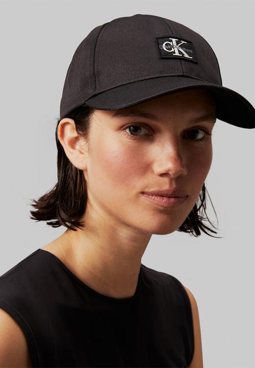 Calvin Klein - Mono logo patch cap - black
