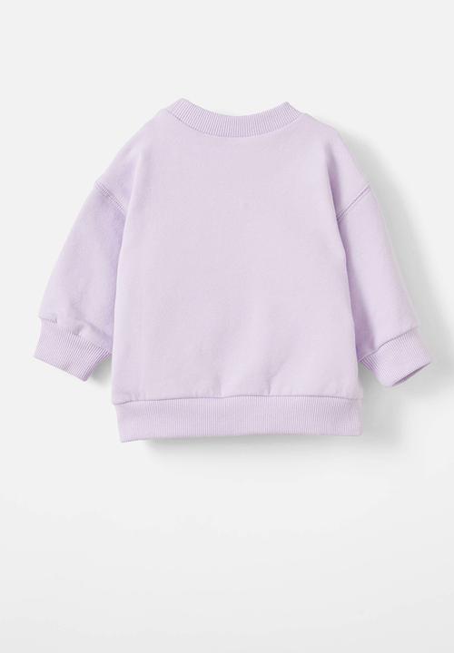 Cotton On - Alma drop shoulder sweater - vintage lilac/mama