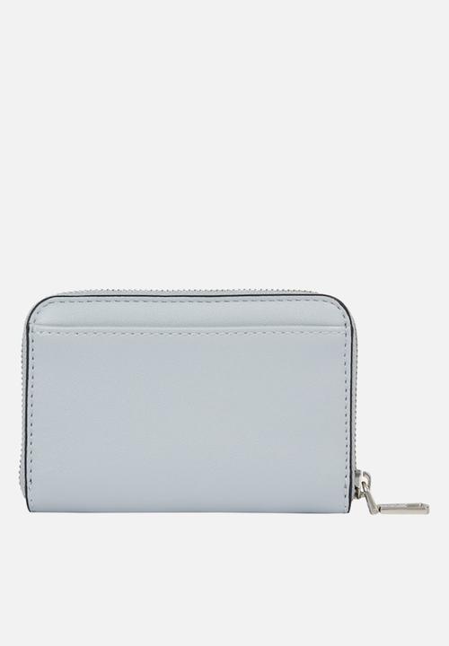 Calvin Klein - Sculpted zip around purse - quarry