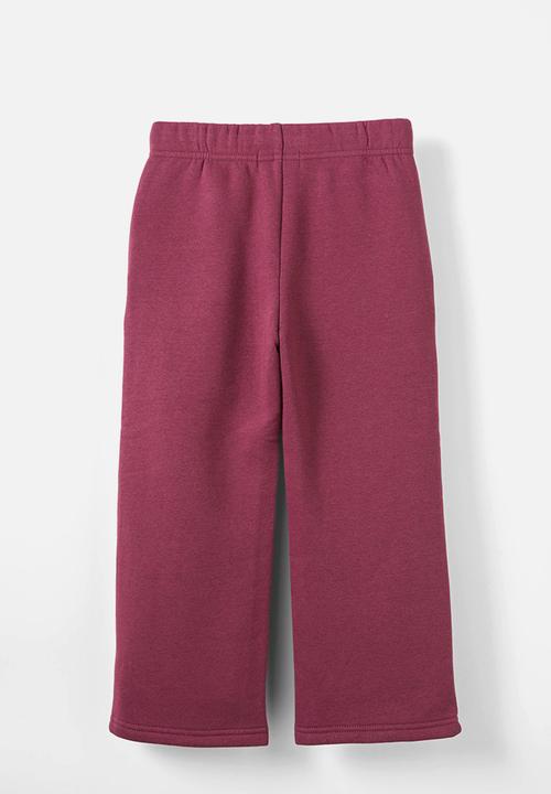 Cotton On - Paige wide leg pant - crushed berry