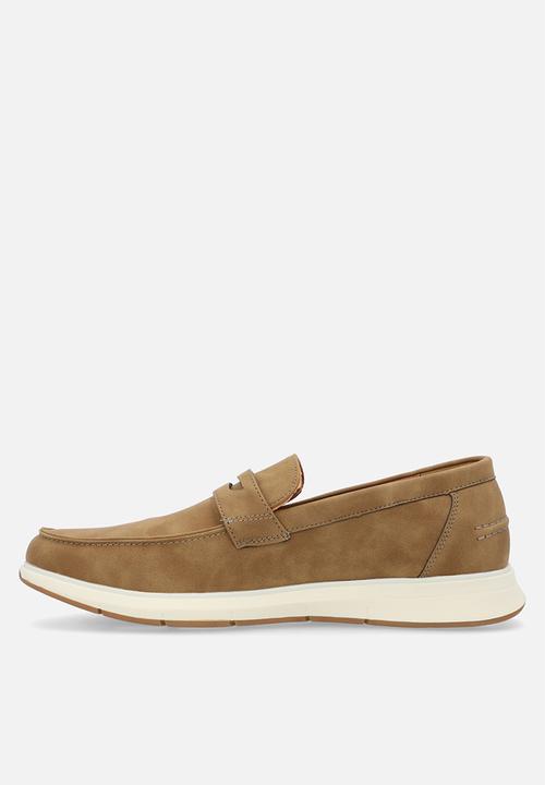 Pierre Cardin - Hector casual slip on tan white a1
