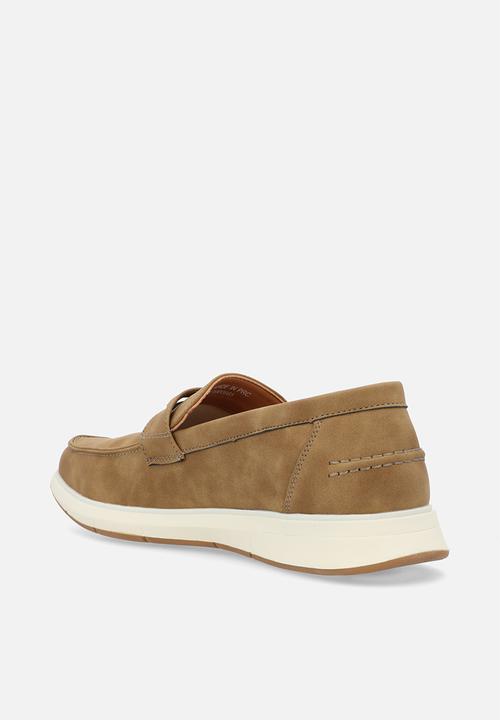 Pierre Cardin - Hector casual slip on tan white a1