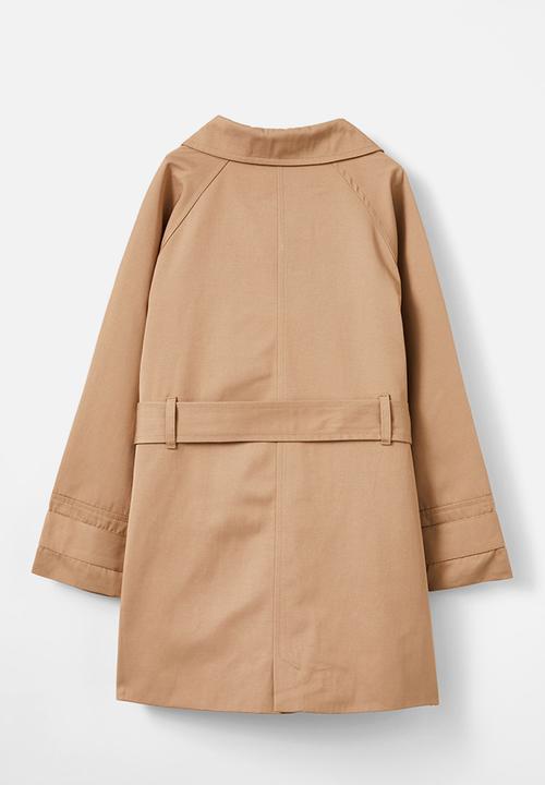 Cotton On - Natasha trench coat - tan