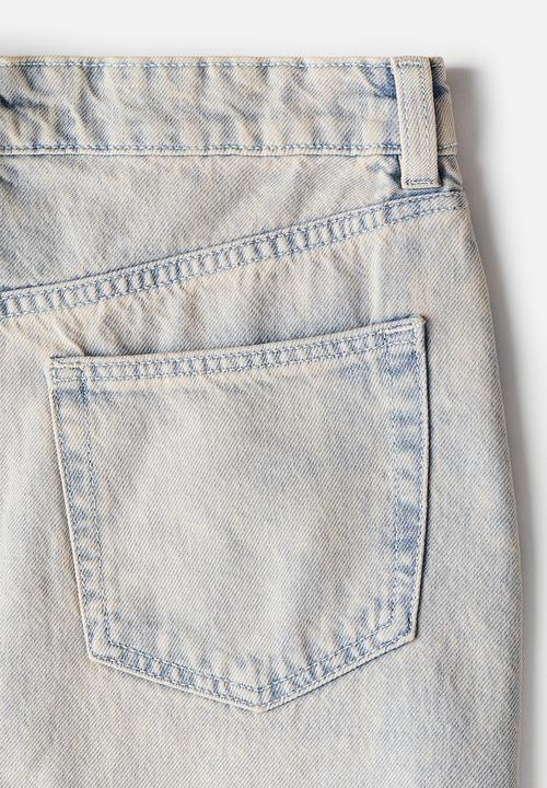 H&M - Denim maxi skirt - pale denim blue