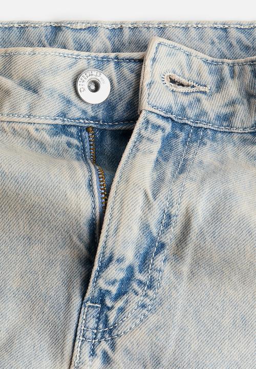 H&M - Denim maxi skirt - pale denim blue