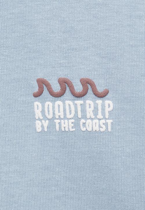 MANGO - T-shirt guau - light/pastel blue