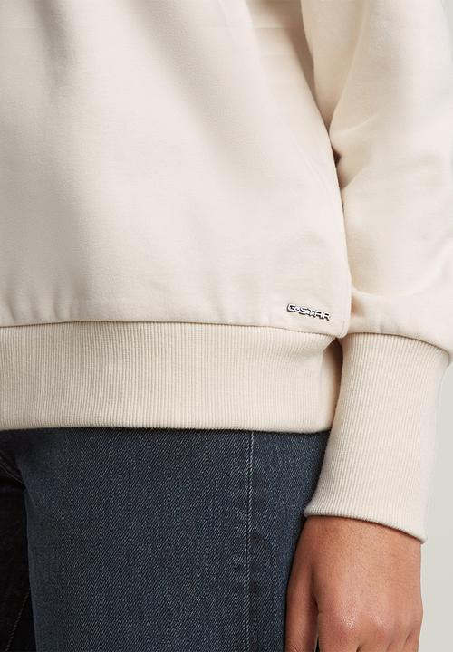 G-STAR - Shoulder pdd dressy sw wmn - white