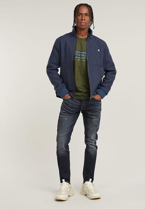 G-STAR - Revend FWD Skinny - worn in mountainous desert destroyed