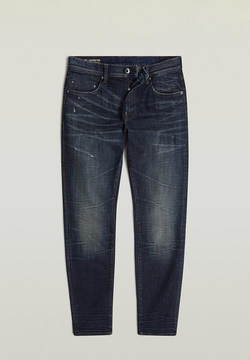 G-STAR - Revend FWD Skinny - worn in mountainous desert destroyed