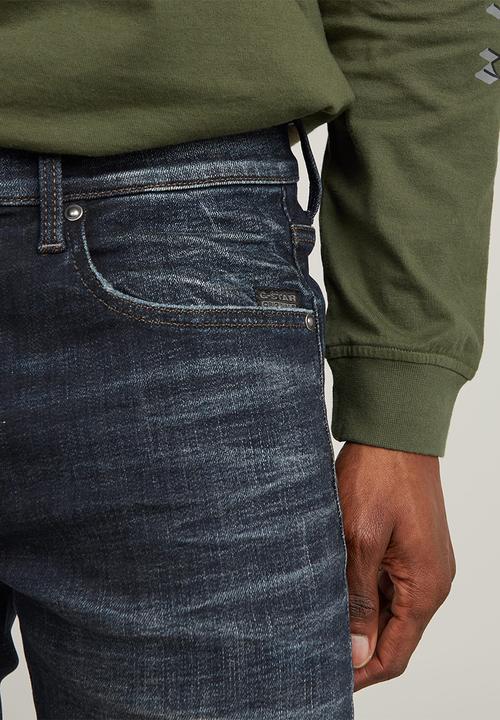 G-STAR - Revend FWD Skinny - worn in mountainous desert destroyed