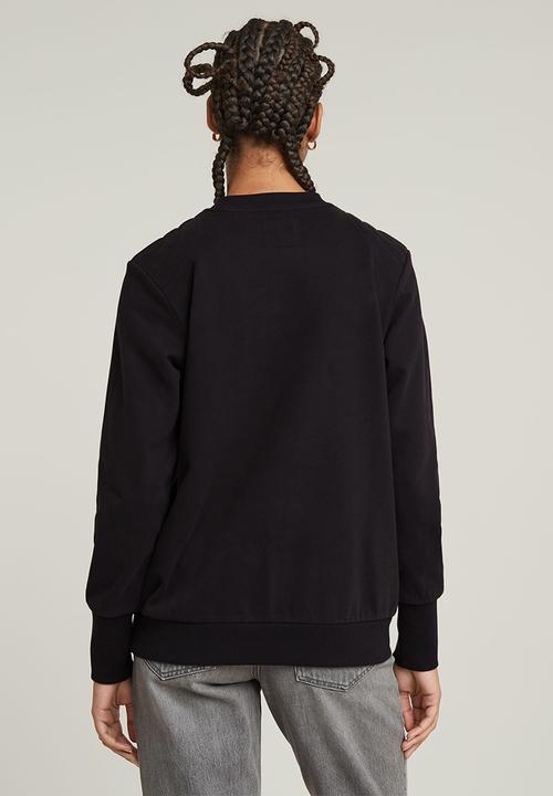 G-STAR - Shoulder pdd dressy sw wmn - black