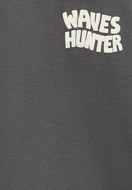 MANGO - T-shirt hunter - charcoal
