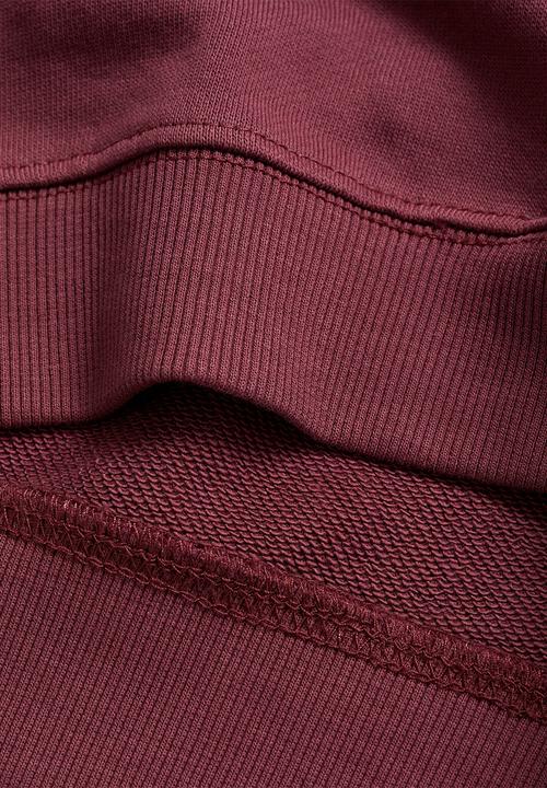 MANGO - Sweatshirt comun - dark red