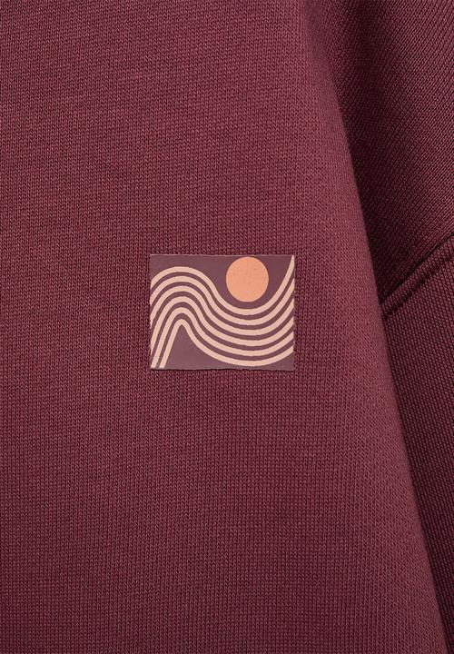 MANGO - Sweatshirt comun - dark red