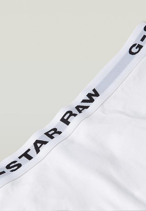 G-STAR - Hipster Wmn 3 Pack - White/White/White
