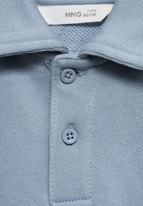 MANGO - Sweatshirt polob - medium blue