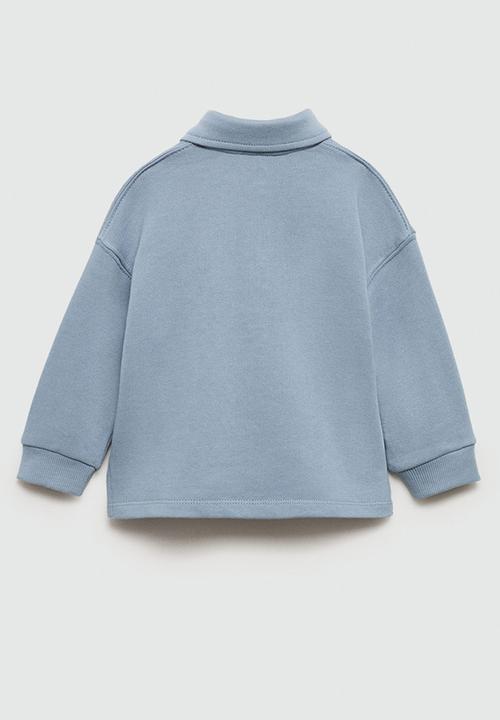 MANGO - Sweatshirt polob - medium blue