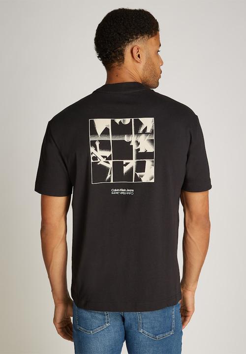 Calvin Klein - Grid Monogram Tee - Ck Black