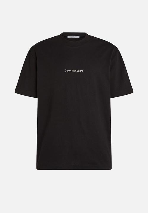Calvin Klein - Grid Monogram Tee - Ck Black