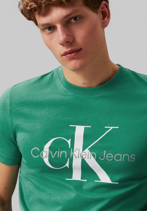 Calvin Klein - Seasonal Monologo Tee - Bahama Green