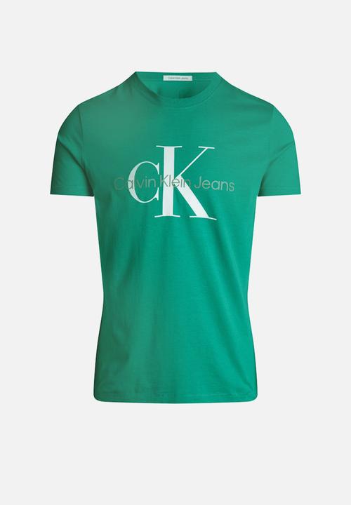 Calvin Klein - Seasonal Monologo Tee - Bahama Green