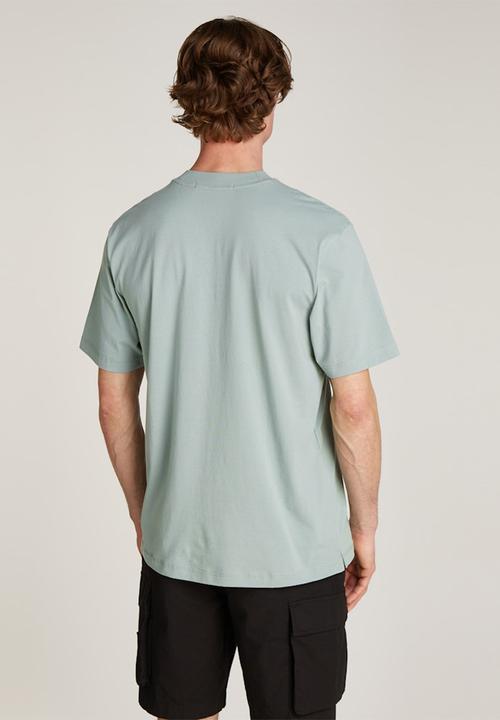 Calvin Klein - Badge Relaxed Tee - Slate Gray