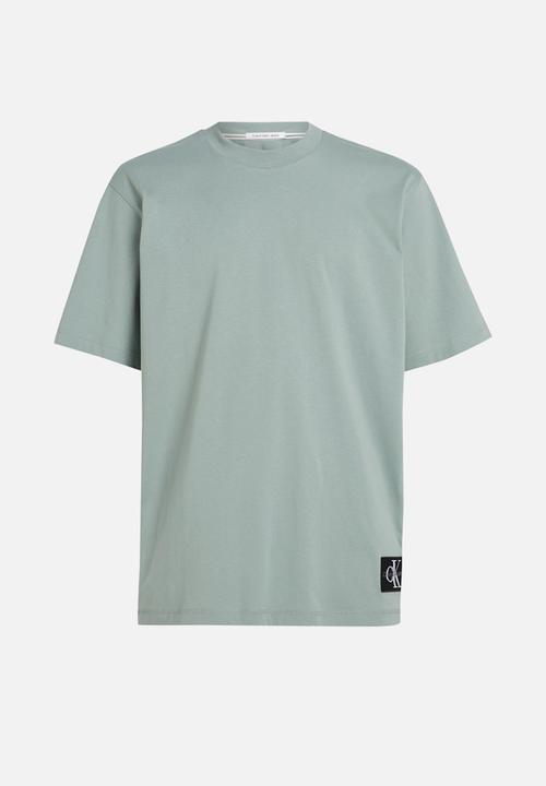 Calvin Klein - Badge Relaxed Tee - Slate Gray
