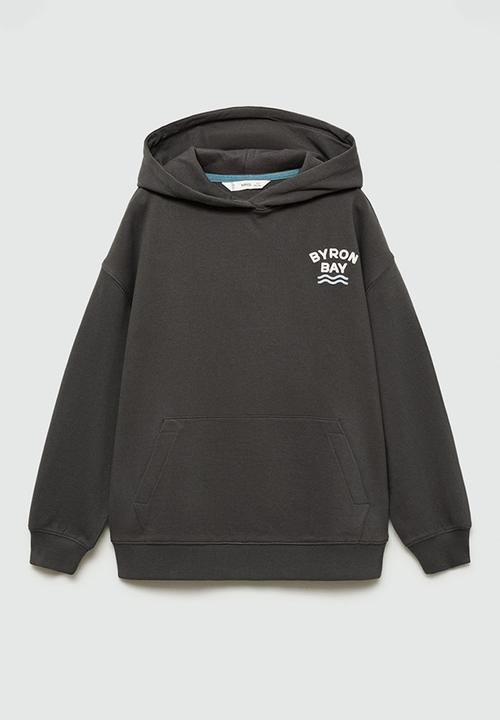 MANGO - Sweatshirt byron - charcoal