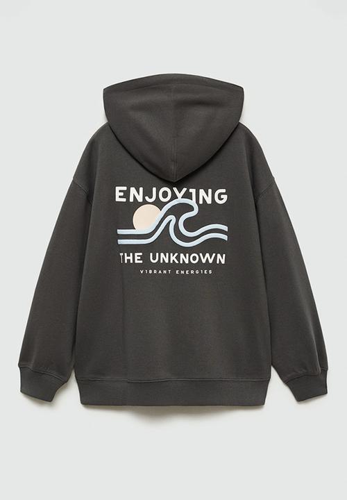 MANGO - Sweatshirt byron - charcoal