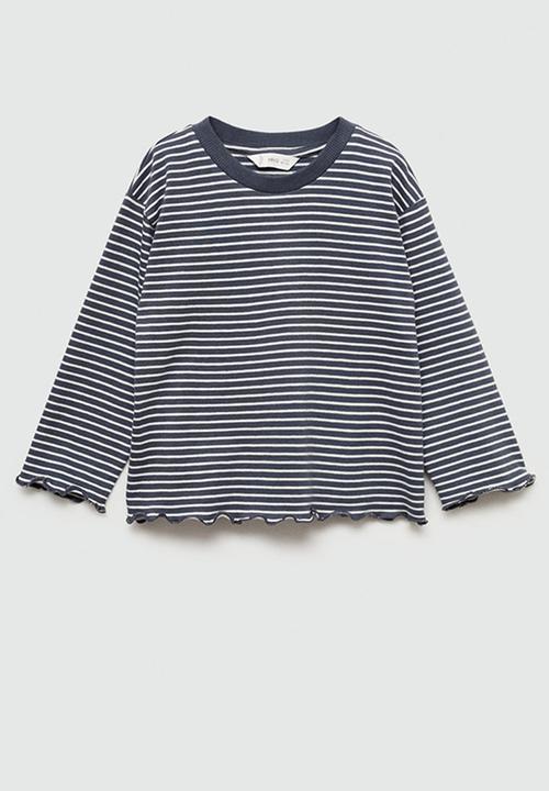 MANGO - T-shirt gina - charcoal