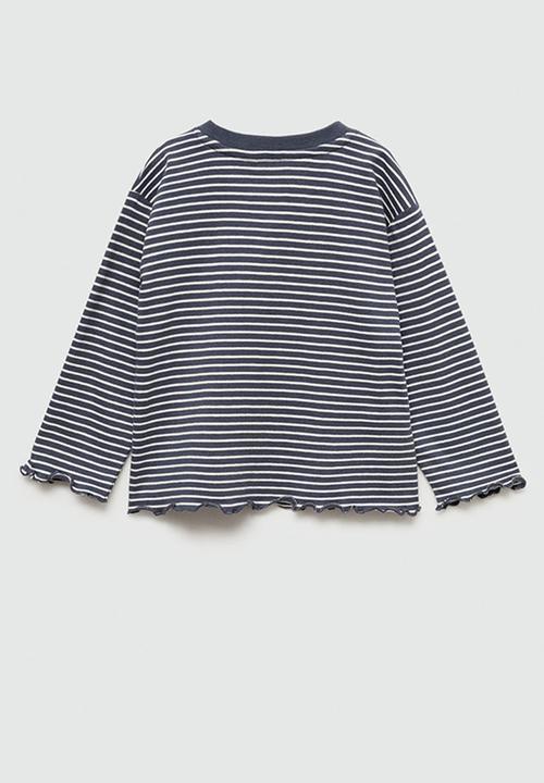MANGO - T-shirt gina - charcoal