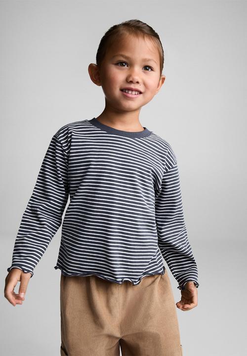 MANGO - T-shirt gina - charcoal