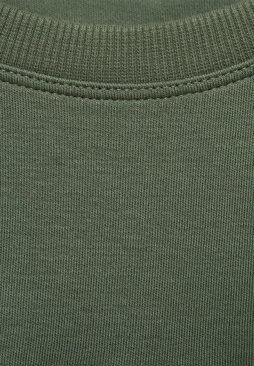 MANGO - T-shirt newbasic - medium green