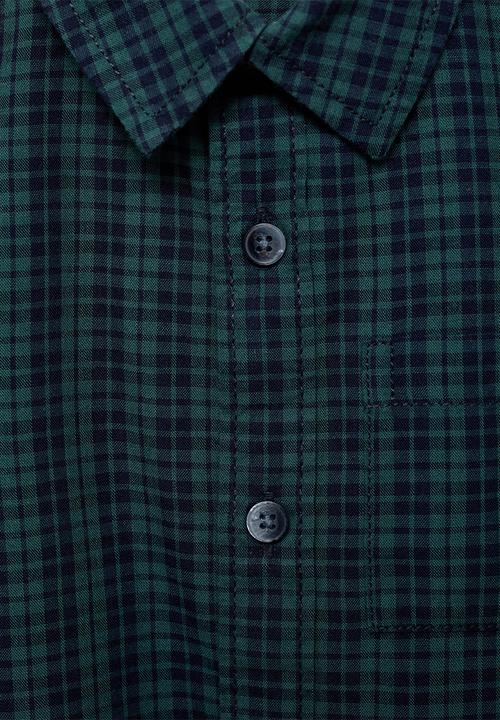 MANGO - Shirt pau - dark green