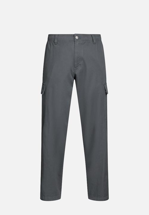 Calvin Klein - Regular straight cargo - Endless Grey