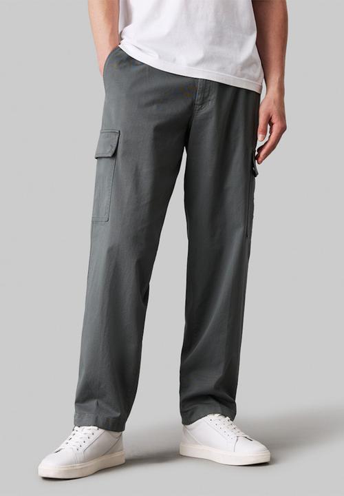 Calvin Klein - Regular straight cargo - Endless Grey