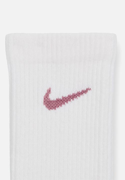 Nike - Everyday Plus Cushioned Crew Socks (2 Pairs) - multi-color