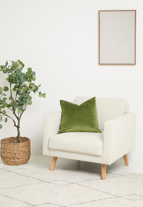 Sixth Floor - Stella armchair - cream monza