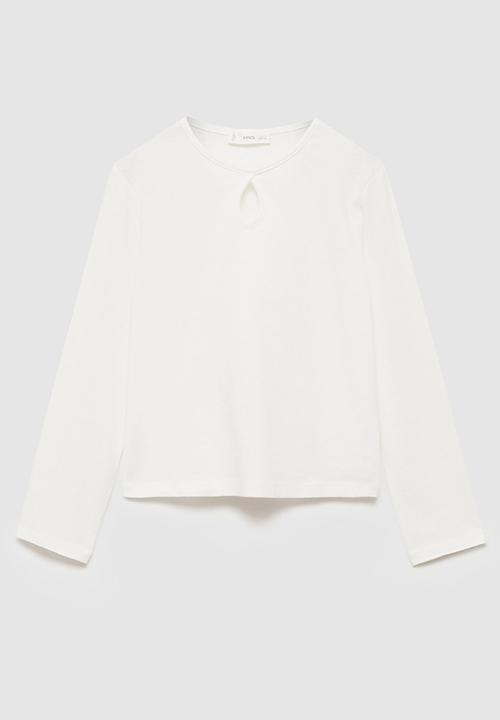MANGO - T-shirt vico - natural