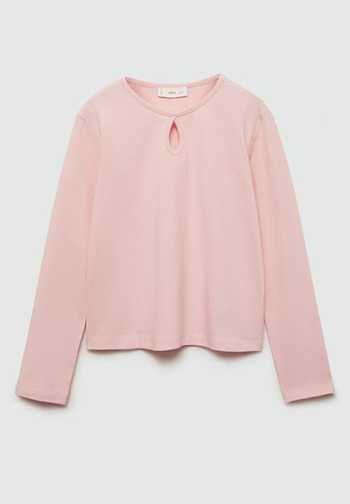 MANGO - T-shirt vico - pink