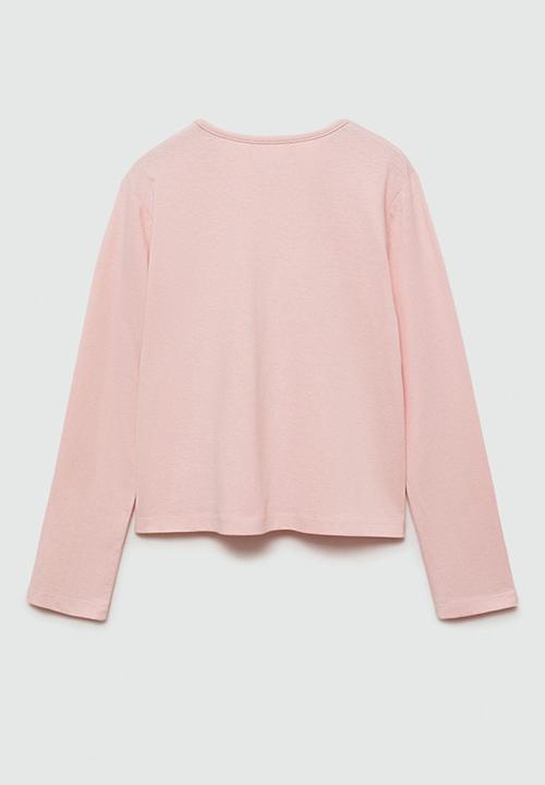 MANGO - T-shirt vico - pink